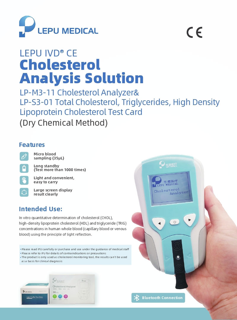 3 in 1 Cholesterol Meter